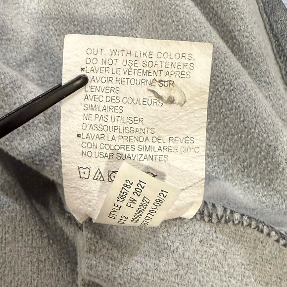 Under Armour Women's UA ColdGear 1/4 Zip Gray Baselayer Shirt Large - Picture 9 of 12